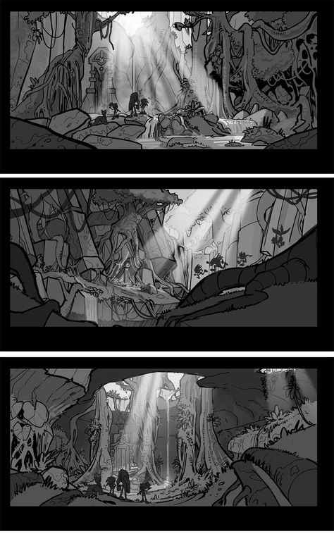 Comics Layout, Armand Serrano, Concept Art Landscape, Storyboard Ideas, Location Design, Environment Painting, Game Sonic, Bg Design, Classic Sonic