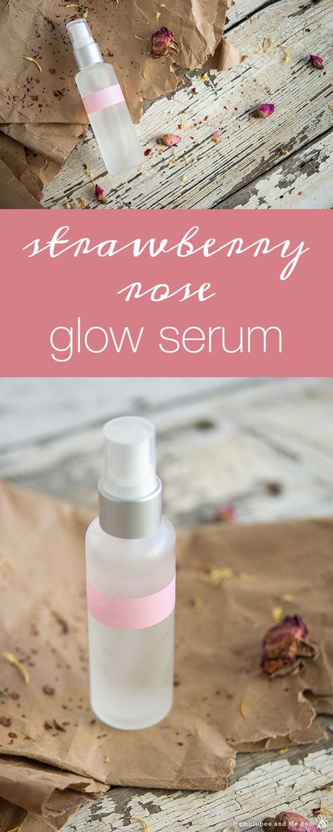 Diy Body Serum, Skincare Formulation, Rose Serum, Diy Serum, Strawberry Rose, Face Serums, Makeup Business, Body Glow, Rose Face