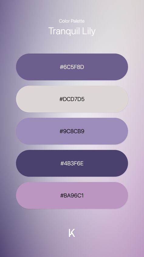 Beige · Blue · Cinnamon · Claret · Color · Color Palette · Lilac · Palette · Red · Violet · Tranquil Lily · Spring · Color Palette My Pallet Color, Purple Branding Color Palette, Lilac Branding Color Palette, Purple Pallet Color, Lily Color Palette, Lilac Colour Palette, Purple Pallet, Lilac Color Palette, Lilac Palette