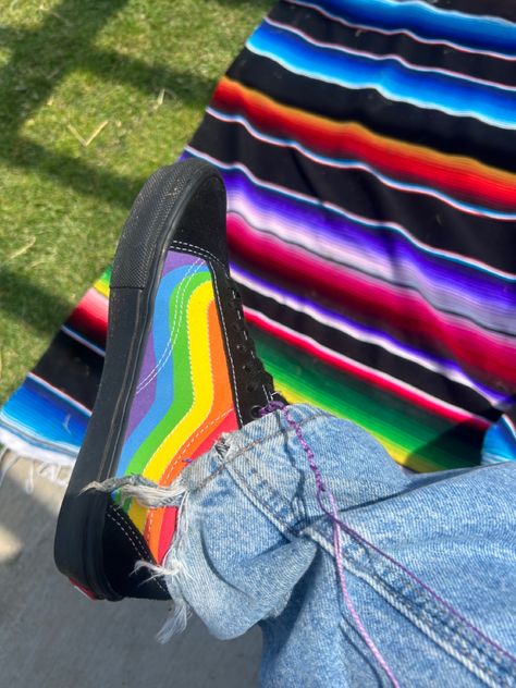 #vans #pride Vans Custom, Custom Vans, Summer Time, Quick Saves