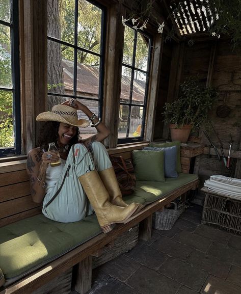 Loc Hat, Straw Hat Outfit, Straw Hats Outfit, Desert Cowboy, Cowboy Aesthetic, Western Vibes, Straw Fedora Hat, Hat Outfit, Lack Of Color