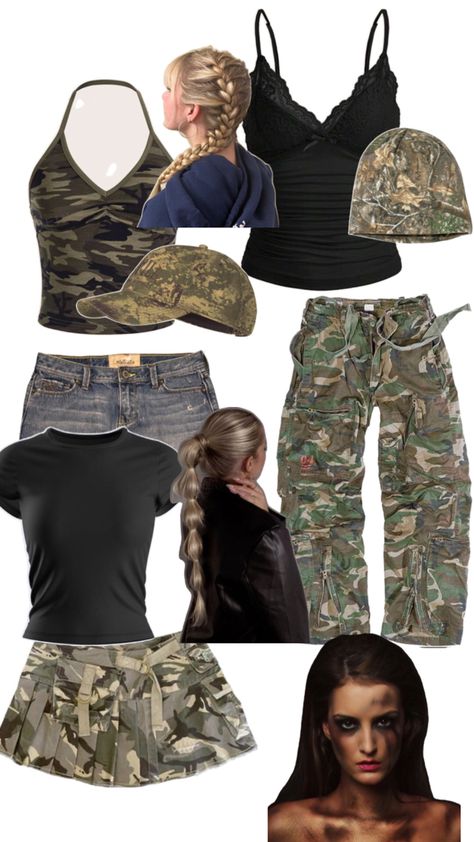 Army Outfit Halloween, Camo Halloween Costume Women, Army Costume Women Diy, Army Costume Halloween, Camo Day Spirit Week At School, Camo Halloween Costume, Army Girl Halloween, Army Girl Costume, Army Girl Halloween Costume