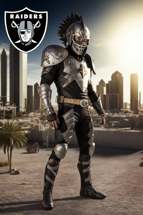 Poster Terror, Nfl Mascots, Nfl Fantasy, Dallas Cowboys Wallpaper, Raiders Baby, Oakland Raiders Football, Nfl Football Art, Robot Animal, Black Panther Art