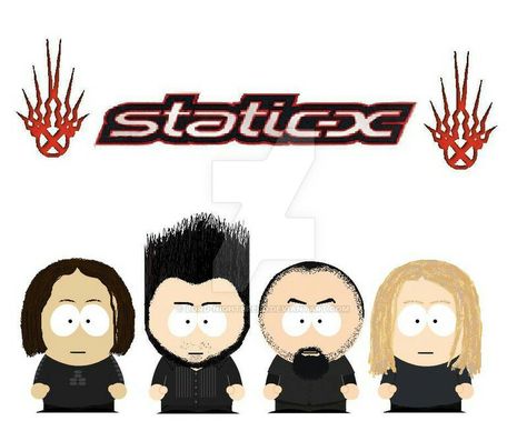 Static X Wallpaper, Static X Band, Wayne Static, Static X, South Park Characters, Band Wallpapers, Horror Books, Heavy Metal Music, Band Stuff