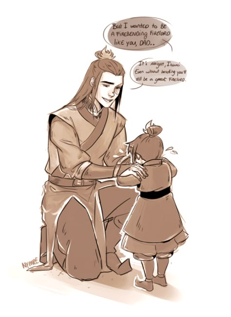 fatherlord zuko comforting sprout Izumi for being a late bloomer with firebending Avatar Zuko, Avatar The Last Airbender Funny, Avatar Funny, Korra Avatar, Avatar Series, The Last Avatar, Avatar The Last Airbender Art, Team Avatar, Avatar Airbender