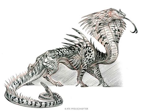 Questing Beast by https://www.deviantart.com/katepfeilschiefter on @DeviantArt Questing Beast, Beast Quest, Ancient Egyptian Deities, Storyboard Ideas, Serpent Tattoo, Mythical Beasts, Fantastic Beast, Humanoid Creatures, Creatures Art