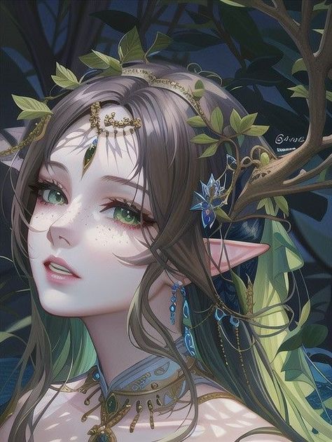 Ranger Rpg, Elf Drawings, Fae Art, Medieval Artwork, Anime Elf, Gothic Fantasy Art, Japon Illustration, Pretty Drawings, Princess Art