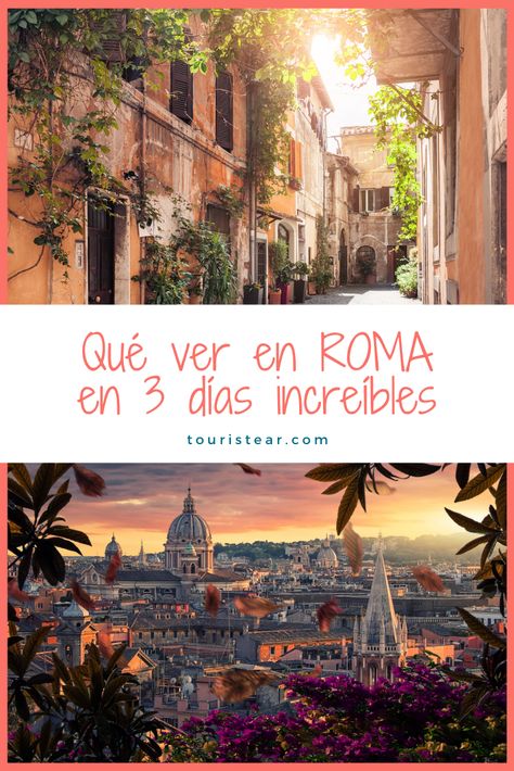 Qué ver en Roma en 4 días. Itinerario y tips para visitar la ciudad eterna y pasartelo fenomenal.  #Roma #Italia Travel Italy, Travel Europe, Travel Around The World, Travel Around, Around The Worlds, Italy, Hotel, Travel