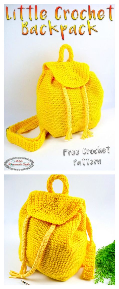 Crochet Rucksack Free Pattern, Crochet Drawstring Backpack Pattern Free, Backpack Crochet Pattern Free, Crochet Backpack Free Pattern, Kids Backpack Pattern, Purses Patterns, Purse Patterns Free, Crochet Backpack Pattern, Crochet Purse Pattern Free