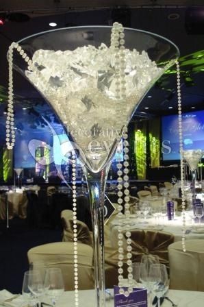 --GIRLS RETREAT--IN A VASE, not ALCOHOL GLASS cute centerpiece idea...DIAMONDs and Pearls Diamonds And Pearls Theme, Pearl Birthday Party, Diamond Theme Party, Denim And Diamonds Party, Diamonds And Denim Party, Denim And Pearls, Diamond Theme, Pearl Centerpiece, Diamond Centerpiece