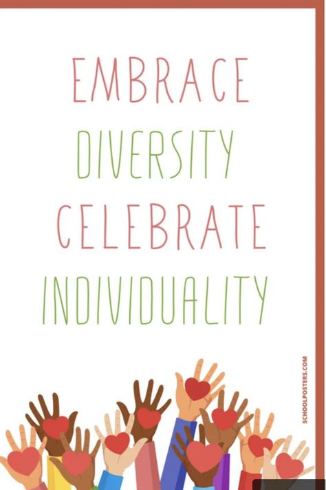 Punch Quote, Poster Package, Diversity Quotes, Ell Activities, School Library Bulletin Boards, Peace Drawing, Diversity In The Classroom, Diversity Poster, Early Learning Environments