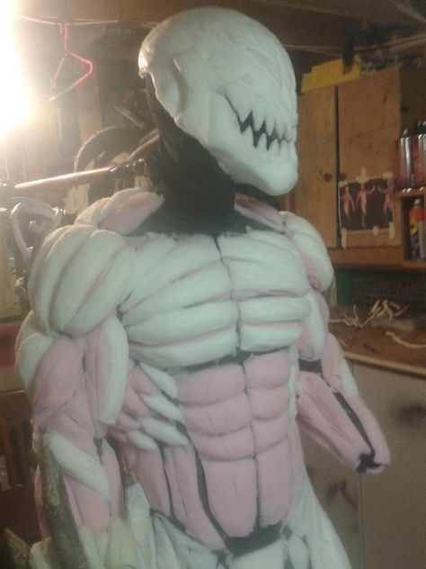 carnage costume wip by mongrelman Carnage Costume, Easy Halloween Costumes For Women, Backyard Plan, Fragrant Plant, Easy Costumes, Cosplay Diy, Tiny Flowers, Diy Costumes, Cool Costumes