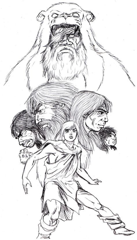 Clan Of The Cave Bear, Allegory Of The Cave, Bear Sketch, Prehistoric Man, Cave Bear, Kids Book Series, Prehistoric Art, Architecture History, The Cave