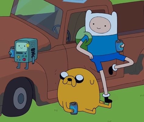 finn the human, jake the dog, bmo adventure time Bmo Adventure Time, Adventure Time Style, Jake Adventure Time, Adventure Time Tattoo, Jake The Dog, Land Of Ooo, Finn Jake, Adventure Time Characters, Time Icon