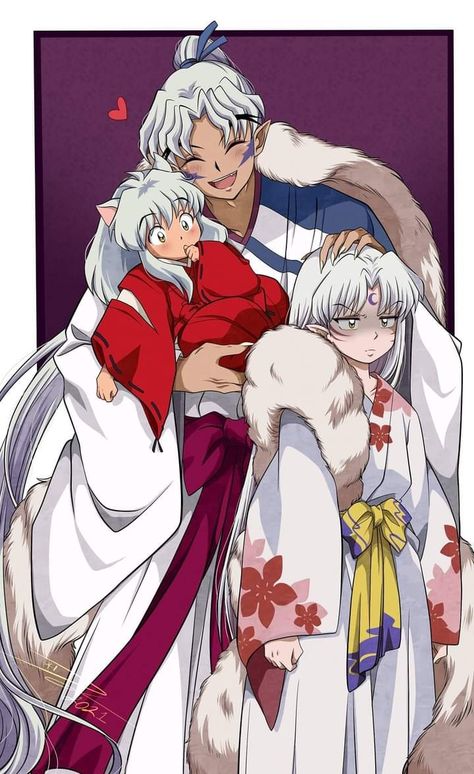 Toga Inuyasha, Inuyasha Sesshomaru, Inuyasha Funny, Rin And Sesshomaru, Inuyasha Love, Inuyasha And Sesshomaru, Inuyasha Fan Art, Mini Puppies, Inu Yasha