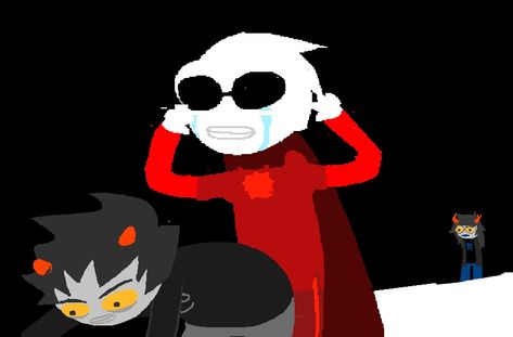 Davekat Kiss, Homestuck Header, Davekat Matching Icons, Karkat X Dave, Davekat Homestuck, Homestuck Banner, Homestuck Matching Icons, Dave X Karkat, Homestuck Davekat