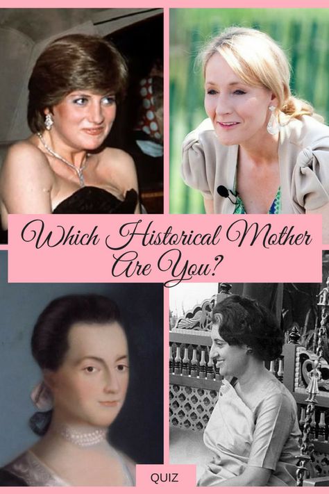 When you think of women throughout history, a few moms stand out from the crowd! If you were one of the historical mothers that cross your mind, which one would you be? S Names, Historical Women, Harry Potter Facts, Stand Out From The Crowd, General Knowledge, Things To Know, You Think, Thinking Of You, Harry Potter