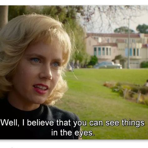 Seeing things in the eyes, from the movie Big Eyes (2014) . Mary Shelly Movie, Margaret Keane Big Eyes, Big Eyes Movie, Big Eyes 2014, Eyes Quotes Soul, Meryl Streep Funny Memes, Margaret Keane, Natural Eye Makeup Tutorial, Drugstore Hair Products