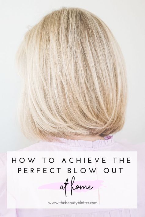 HOW TO GET A PERFECT SALON BLOW OUT AT HOME | The Beauty Blotter Salon Blowout, Best Hair Mask, Hair Frizz, For Healthy Hair, Blow Out, Smooth Hair, Blow Dry, Hair Hacks, Healthy Hair