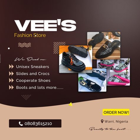 Shoe Design, Shoe flyer Design Fashion Store Flyer Design, Fashion Flyer Design Templates, Shoe Flyer Design, Clothing Flyer Design, Black Background Design, Store Flyers, Shoe Advertising, Ribbon Logo, Eagle Wallpaper