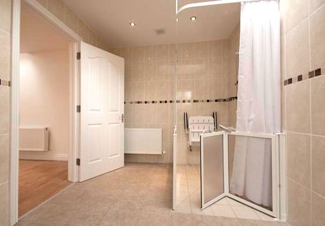 Bedroom Into Bathroom, Bathroom Conversion, Small Toilet Decor, Understairs Toilet, Bathroom Under Stairs, Disabled Bathroom, Downstairs Toilet, Small Toilet, Fluffy Towels