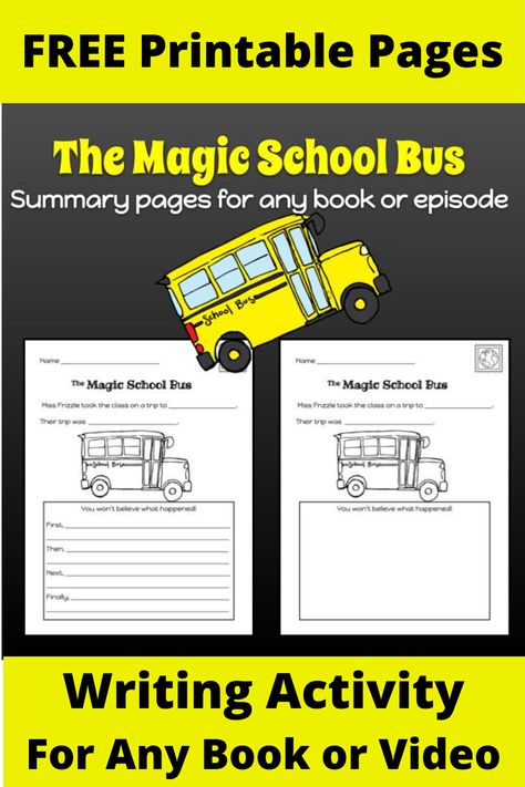 November Homeschool, Simplifying Rational Expressions, Miss Frizzle, Earth Science Lessons, The Magic School Bus, Rational Expressions, Fourth Grade Resources, Summary Writing, 4th Grade Writing