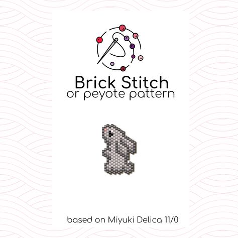 Beaded Animals Tutorial, Stitch Beads, Diy Seed Bead Earrings, Stitch Earrings, Seed Bead Crafts, Square Stitch, Miyuki Delica Beads, Design Palette, Brick Stitch Earrings