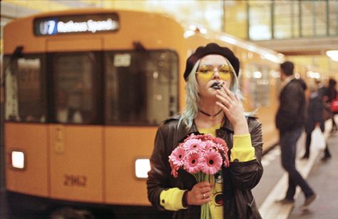 Underground Spring Story by Nalie - Fashion Grunge Berlin Street Style Underground, Underground Spring, Berlin Underground, Berlin Street Style, Berlin Fashion Street, Berlin Street, Aesthetic City, Fashion Grunge, Spring Is In The Air