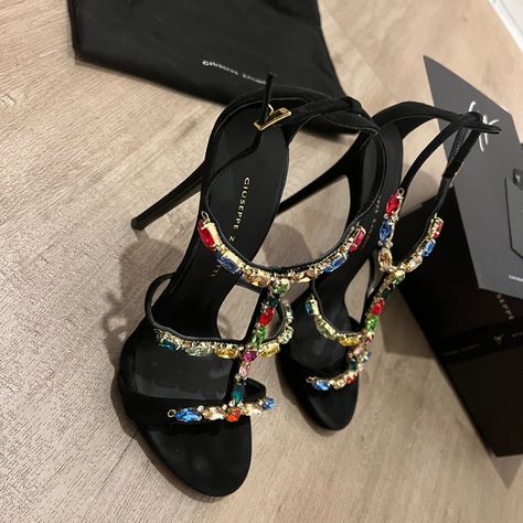 Giuseppe Zanotti Shoes Guiseppe Zannoti Heels, Guissepe Zanotti, Giuseppe Zanotti Heels, Zanotti Shoes, Giuseppe Zanotti Shoes, Stunning Shoes, All Eyes, Giuseppe Zanotti, Dust Bag