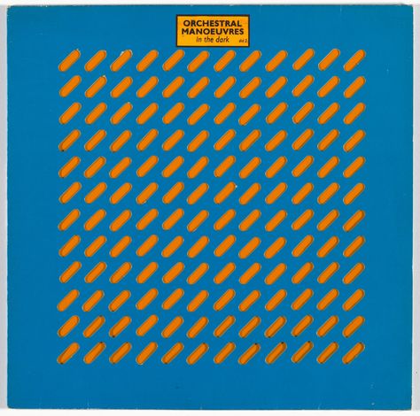 Peter Saville, Ben Kelly, Factory Records, Manchester. Cover for Orchestral Manoeuvres in the Dark (OMD) self-titled album. 1980 Factory Records, Peter Saville, Design Movements, Factory Design, Record Sleeves, Band Logos, Music Photo, Types Of Music, Art Appreciation