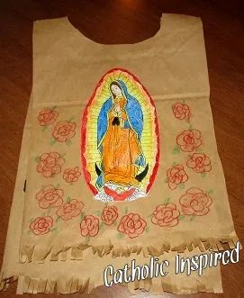 Catholic Inspired - Our Lady of Guadalupe Ccd Crafts, Catholic Kids Crafts, Catholic Education, Juan Diego, Catholic Crafts, Mary Catholic, Religious Crafts, Faith Formation, At Family