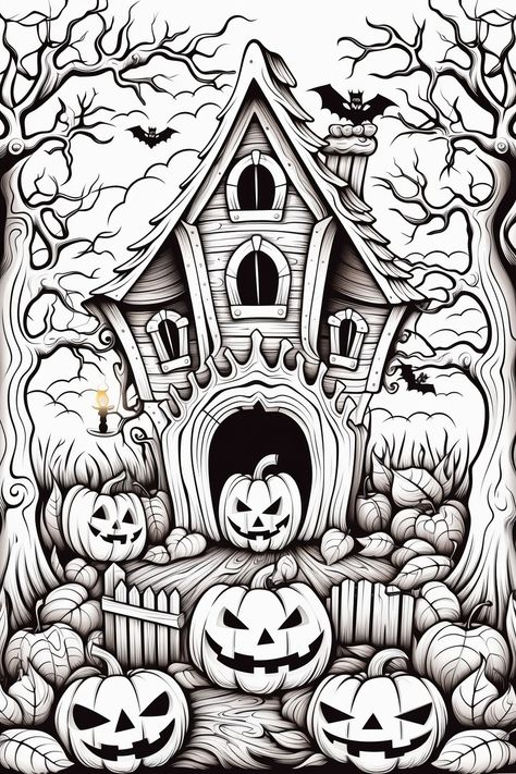 Gnome Coloring Pages For Adults, Dark Plant, Strašidelný Halloween, Coloring Halloween, Halloween Aesthetics, Tumblr Coloring Pages, Drawing Halloween, Free Halloween Coloring Pages, Halloween Coloring Sheets