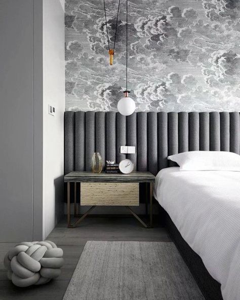 Top 60 Best Headboard Ideas - Bedroom Interior Designs Creative Headboard, Hotel Bedroom Design, Interior Design Minimalist, Hotel Inspiration, Hotel Room Design, Lobby Design, 아파트 인테리어, Headboard Designs, Hotel Decor