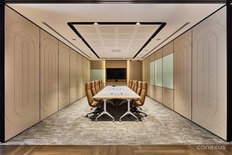 The Lounge at Tai Seng Exchange | Office Design & Build | ⚫⚪ Conexus Studio Office Lounge Design, Acoustic Ceiling Panels, Office Blue, Davis Furniture, Office Meeting Room, Corporate Office Design, Booth Seating, Office Renovation, Modular Lounges