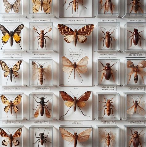 Insect Display, Display Ideas, Insects