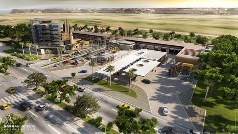 Highway Gas Station – Norm Architects Highway Rest Area, Gas Station Layout, Fuel Station Design Plan, Modern Gas Station Design, Gas Station Architecture, Modern Gas Station Architecture, Gas Station Design, Modern Petrol Station Design, City Reference