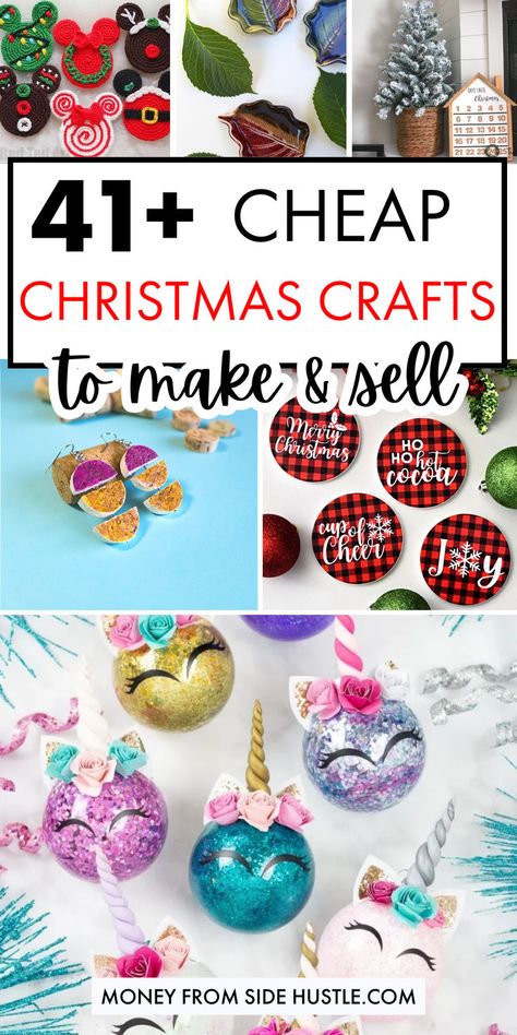 list of christmas crafts that sell well When To Make Seasonal Crafts To Sell, Profitable Christmas Crafts, Best Crafts To Make And Sell 2024, Seasonal Crafts To Sell, Crafts That Sell Well Extra Money, Easy Diy Christmas Crafts To Sell, Christmas Crafts For Kids To Sell, Popular Crafts To Make And Sell, Christmas Market Ideas To Sell