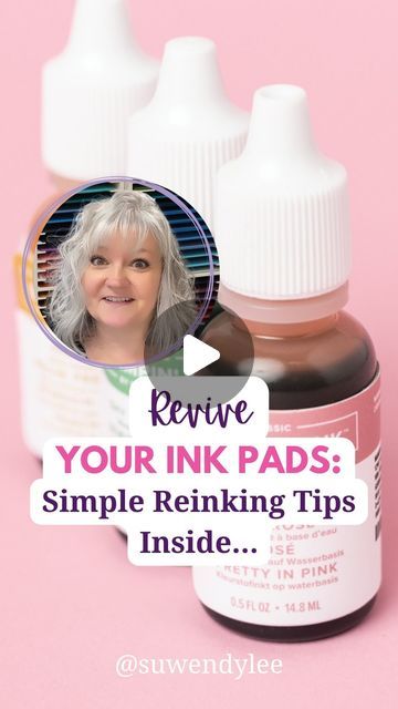 Wendy Lee CreativeLeeYours Stampin' Up! Demonstrator on Instagram: "Struggling with dry ink pads? Here are my top tips to reink your Stampin’ Up! Classic Ink Pads like a pro! 🎨✨    When your favorite ink pads start producing poor stamped images, it’s time to add some ink. These simple tips will help you re-ink your pads with ease and precision:  1️⃣ Apply ink sparingly: Start with a small amount to avoid oversaturation. If you accidentally add too much, simply blot the excess with a paper towel or work the ink down into the pad.    2️⃣ Spread ink evenly: Use the back of a plastic spoon to gently work the ink across the pad’s surface, just like icing a cake, for even coverage.    💡 Which tip do you find most helpful? Share your thoughts below! ⬇️        CreativeLee Yours,  Wendy 🦋 Icing A Cake, Scrapbooking Tips, Disappearing Ink, Plastic Spoons, Stamp Pad, Glue Crafts, Ink Pad, Ink Pads, Craft Tools