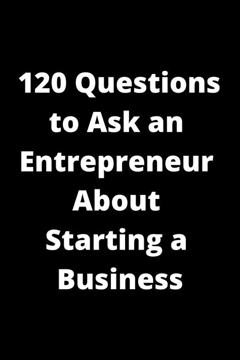 Explore our comprehensive list of 120 thought-provoking questions to ask an entrepreneur about starting a business. Whether you're seeking advice or looking for inspiration, these questions will provide valuable insights into the entrepreneurial journey. Perfect for aspiring entrepreneurs, business students, or anyone interested in the world of entrepreneurship. Start engaging conversations and gaining knowledge today! Business Questions To Ask, Business Students, Business Questions, What Questions, Good Credit Score, Savings Strategy, Fun Questions To Ask, Life Questions, What If Questions