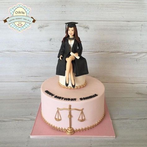 Lawyer Cake, Graduation Cake Designs, Law School Graduation Party, Congratulations Cake, Cupcakes Design, Graduation Party Desserts, Graduation Party Cake, Dessert Art, Women Lawyer