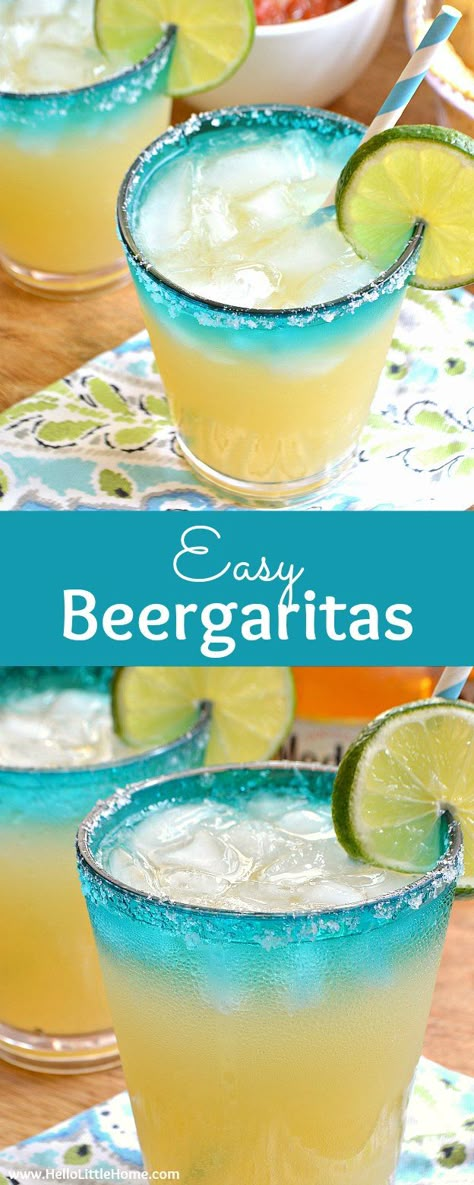 Beer Margarita, Alcohol Beverages, Margarita Drink, Party Drinks Alcohol, Jello Shot, Bumbo, Party Punch, Beer Cocktails, Drinks Alcohol