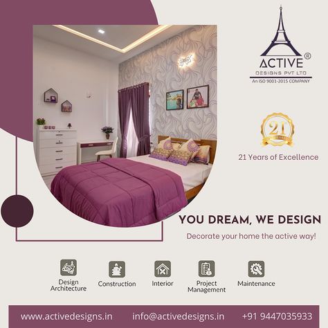 Kerala Look, Art Deco Design Graphics, Interior Design Template, Active Design, Real Estate Marketing Design, Banner Design Inspiration, Modern Construction, Interior Design Images, Event Poster Design