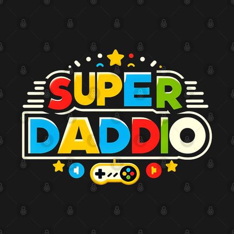 Check out this awesome 'Super+Daddio+Gamer+Dad' design on @TeePublic! Super Daddio, Animals Memes, Real Men, Music Humor, Funny Movies, Pride Tshirts, Real Man, Animal Memes