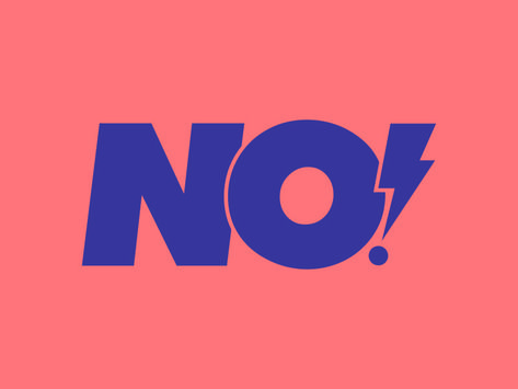 No! big loud typography No Typography, Go Typography, Loud Typography, Loud Design, Big Logo Design, Big Typography, Logo Design Women, Graphic Design Letters, Typography Tattoo