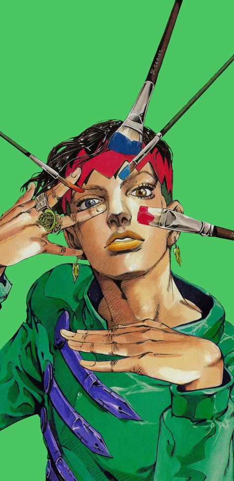 Jojo Cover Art, Jojo Art Wallpaper, Jojo Phone Wallpaper, Jojo Iphone Wallpaper, Jojo Manga Wallpaper, Rohan Wallpaper, Rohan Kishibe Wallpaper, Kishibe Wallpaper, Jojo's Bizarre Adventure Art