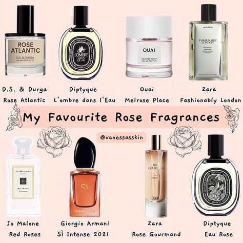 Skincare Ugc, Diptyque Perfume, Wedding Perfume, Clean Perfume, Best Rose, Fresh Perfume, Perfume Collection Fragrance, Rose Perfume, Wear Perfume