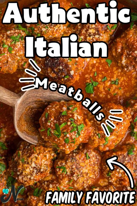 Melt In Your Mouth Meatballs, Italian Meatball Recipes, Best Italian Meatball Recipe, Homemade Italian Meatballs, Italian Meatballs Recipe, Italian Cocktails, Appetizer Meatballs, Savory Herb, Italian Meatballs