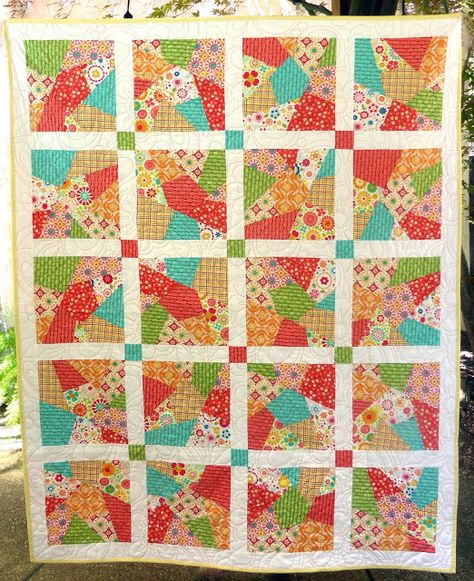 Hatties Choice Quilt Pattern, Accuquilt Projects Ideas, Crazy Quilt Patterns, Scrap Crazy 8 Quilt, Just Get It Done Quilts Stash Buster, Accuquilt Quilts, Hattie’s Choice Quilt, Lap Quilt Size, Accuquilt 8" Cube Patterns