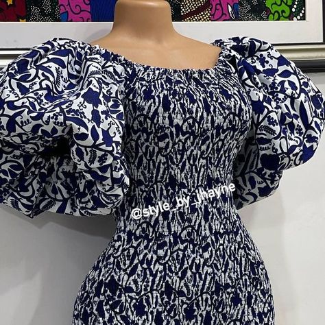 Clothing Bulk Production on Instagram: "Ankara smocked gown. Available Size:S-XXL Price:$60/25,000 To order Direct Message us or WhatsApp +234 902 462 5006 or Email us: Contact@stylebyjhayne.com #style_by_jhayne We ship Worldwide ✈️✈️ #ankarafashion #ankara #africa #africanprint #asoebi #africanstyle #arewapeople #stylebyjhayne #africanfabric #ankarastyles #styleblogger #asoebibella #african #arewaweddings #ankaradress #arewafamily #ankaradropshipping #ankarafabric #ankarastylesafrica #n Chitenge Dresses, Aso Ebi Bella, Ankara Dress, Ankara Fabric, August 10, Smocked Dress, Ankara Styles, African Fabric, African Clothing