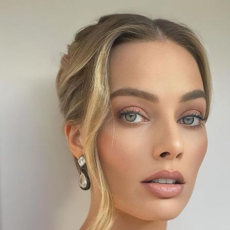 Margot Robbie on Instagram: "Margot Robbie, the one and only #baftas" Margot Robbie Instagram, Margot Robbie Makeup, Headshot Makeup, Plastic Fantastic, Natural Glowy Makeup, Bridal Makeup Wedding, Hair 2024, Makeup Wedding, June Wedding